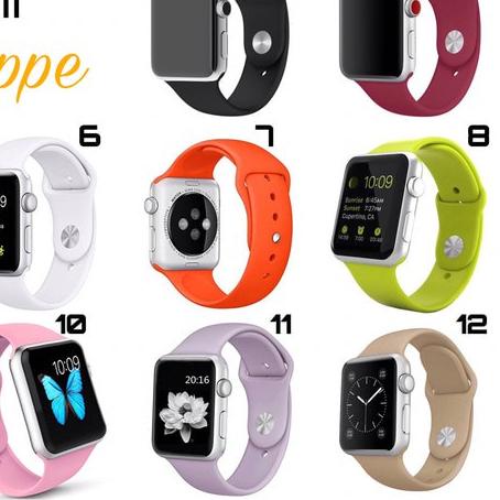 Strap IWatch Silicone Sports Band Series 4 3 2 1 Strap 38/42mm 40/44mm
