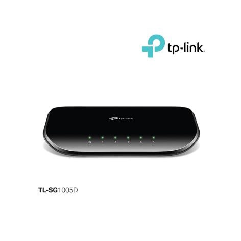 Switch hub tp-link 5 port desktop internet lan rj45 Gigabit ethernet 1000Mbps for router wireless modem tl-sg1005d sg-1005d