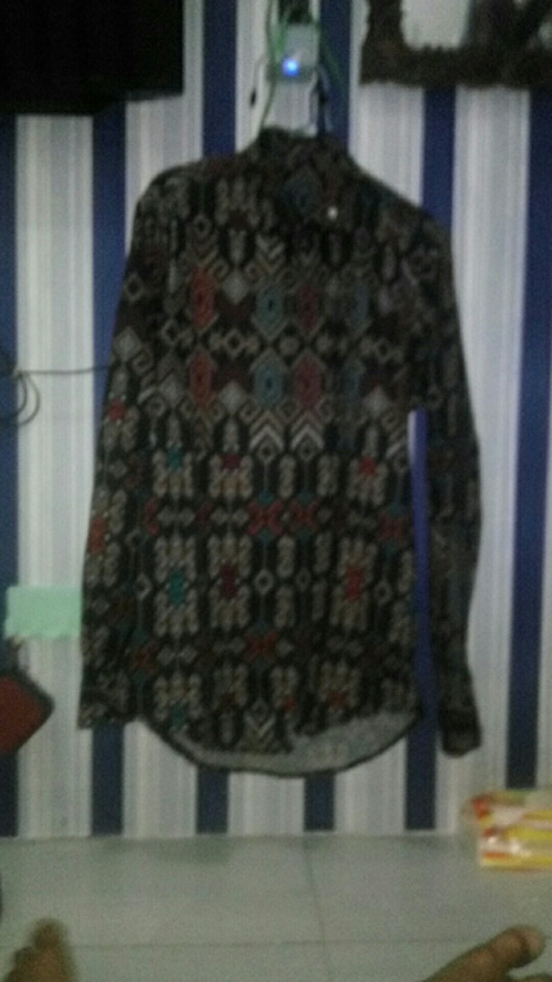 Menfashionhouse Kemeja Batik Pria Lengan Panjang Cowok Murah Berkualitas