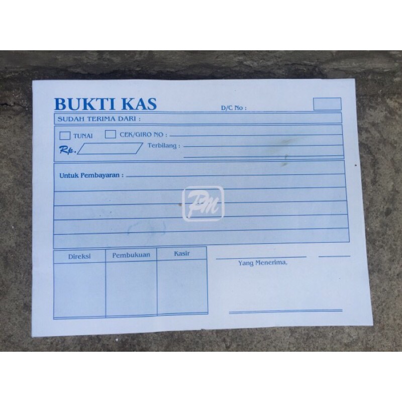

Bukti Kas Kwarto