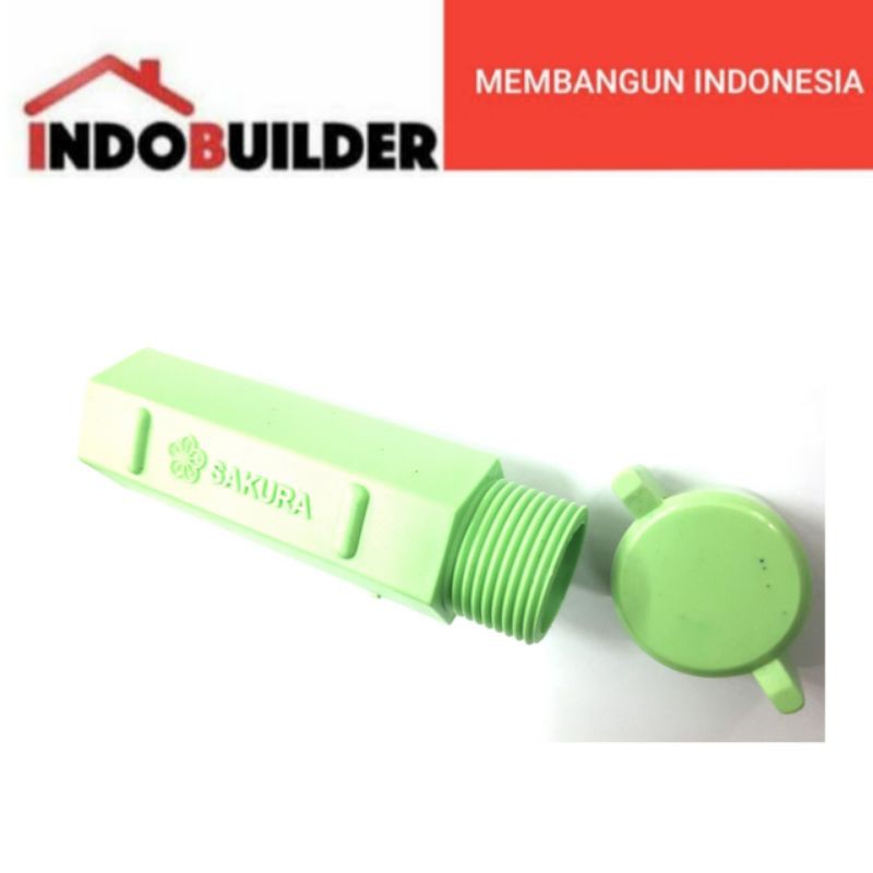 SAKURA CORONG PEMBUANGAN AIR BAK MANDI PLASTIK / SALURAN PEMBUANGAN BAK