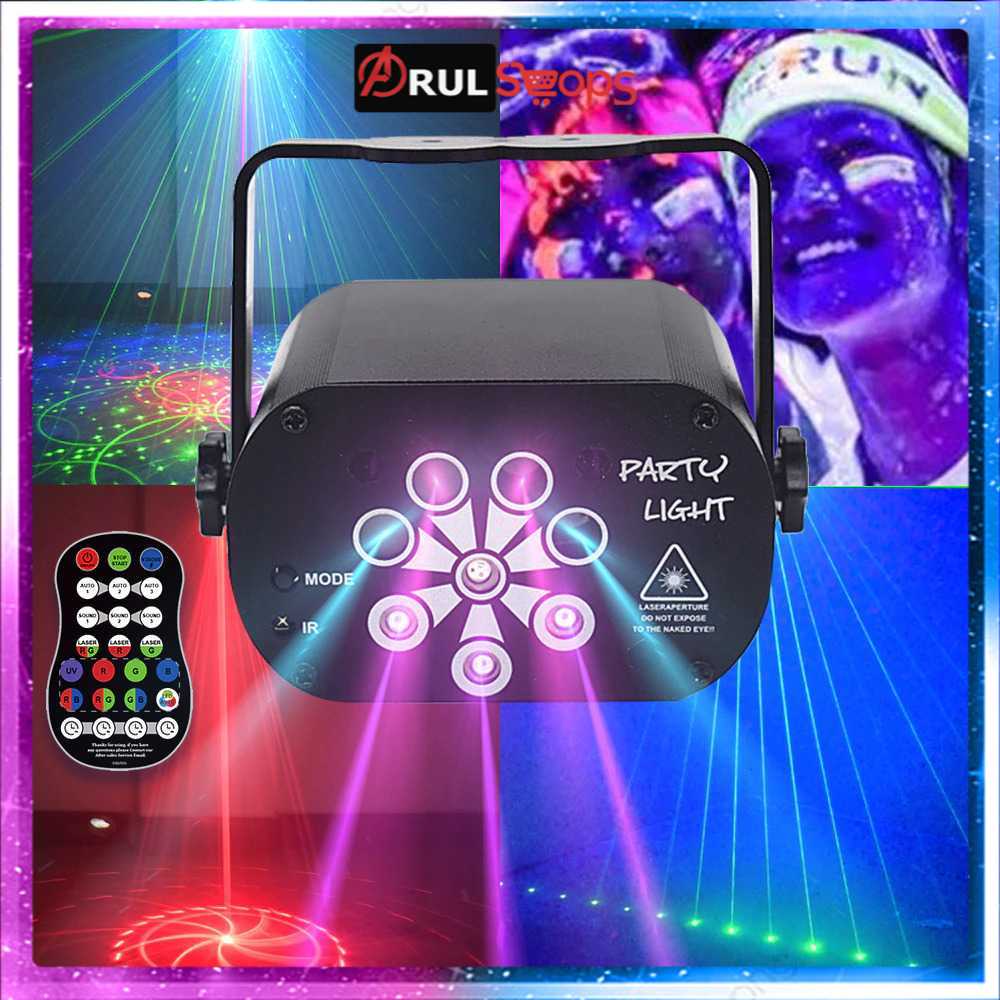 Youe Shone Proyektor Laser LED Lampu Disco DJ 120 Patterns - M-RGB-62