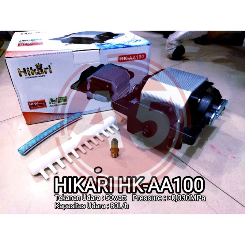 Promo Pompa Udara Airpump Aerator HIKARI HK AA 100