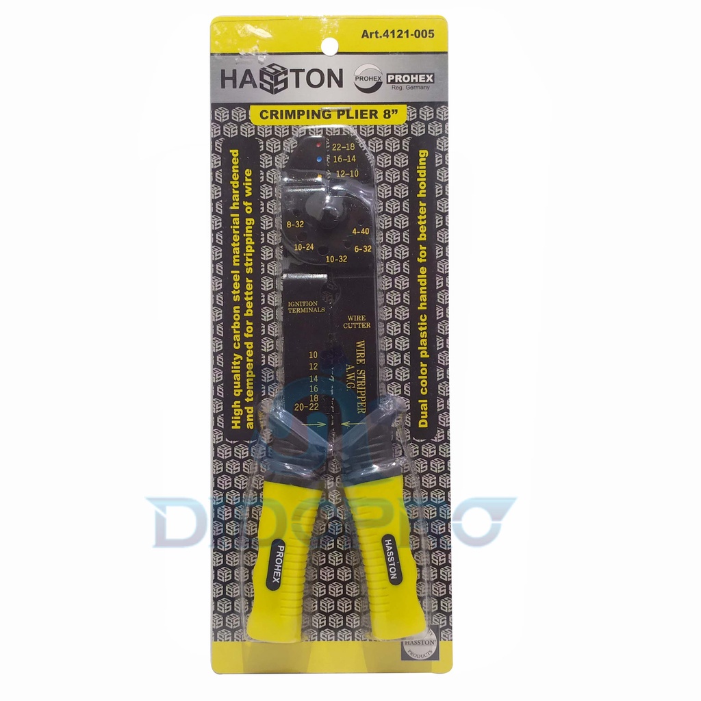 Tang Crimping Kabel Hasston Prohex 4121-004