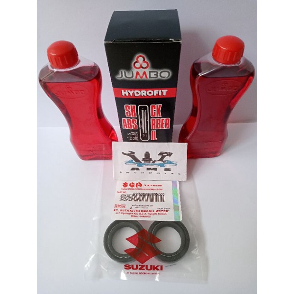 Jual Paket Oli Shock Seal Sil Sok Shockbreaker Depan Smash Shogun