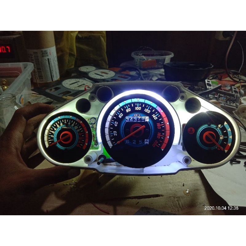 Panel speedometer Ninja 250 karbu