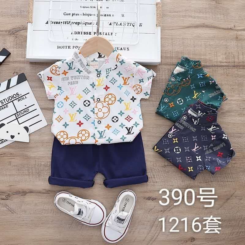 Setelan kemeja import anak lv 1-4 tahun