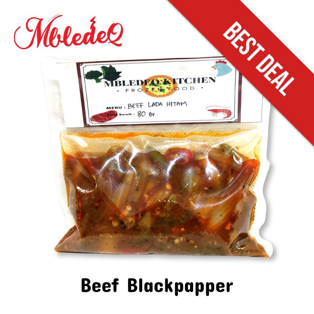 

Beef Blackpapper Kemasan Frozen Food