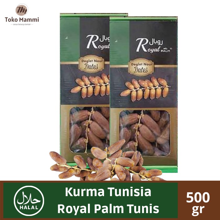 

Kurma Tunisia Tangkai 500 gram Royal Palm Original