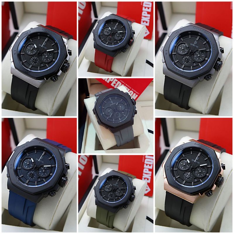 E6816 Jam Tangan Pria Expedition E 6816 Original