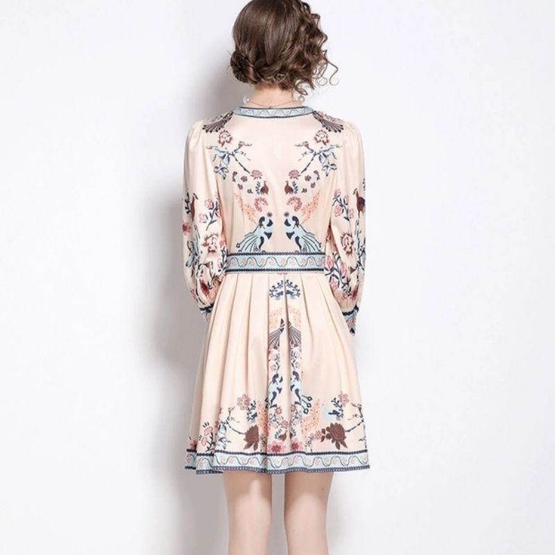 MDLV ~ 52500# Annabeth Belted Mini Dress Import