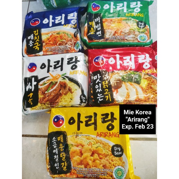 

(Beli 5 Free gift) Mie Korea Arirang Exp Agustus 2025