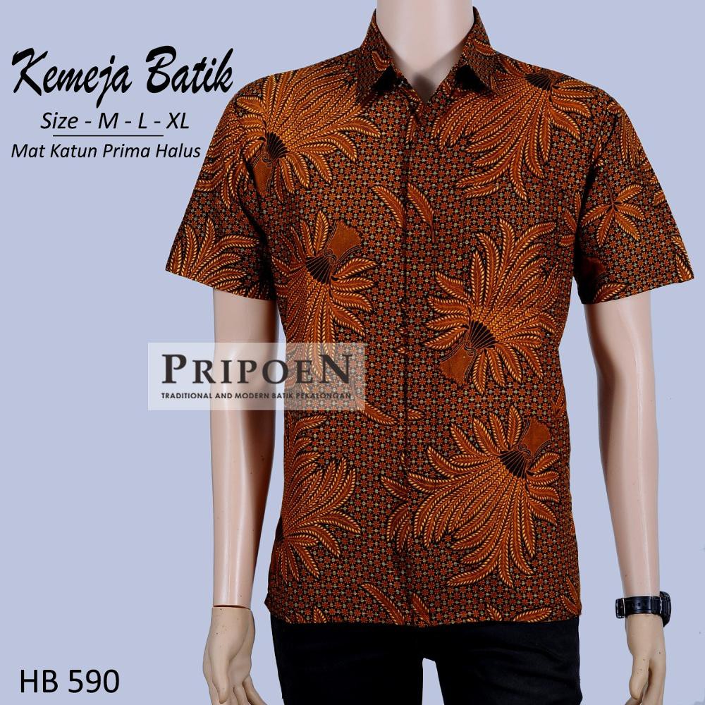Unik Kemeja batik   Kemeja batik kantor   baju batik pria Diskon