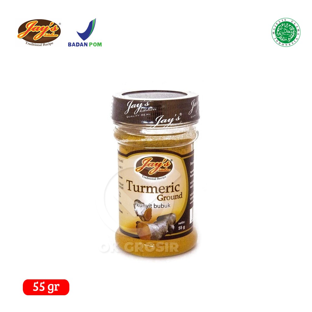 

Jay's Turmeric Ground / Kunyit Bubuk (55 gr)