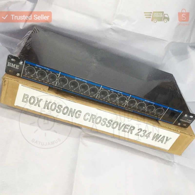 Box Kosong active Crossover 234 Way Stereo Kualitas Bagus Best Quality Product