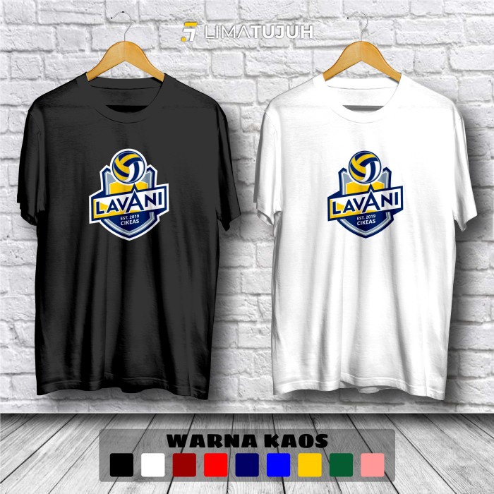 Kaos Bogor Lavani Logo Baju Distro