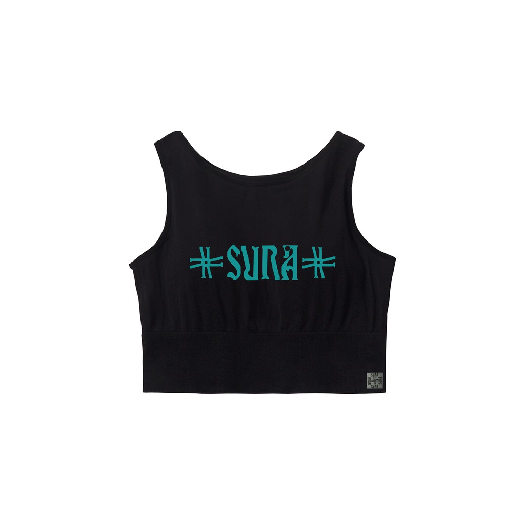 Sura Positiva - Cropped Tank (Primary Base) Black