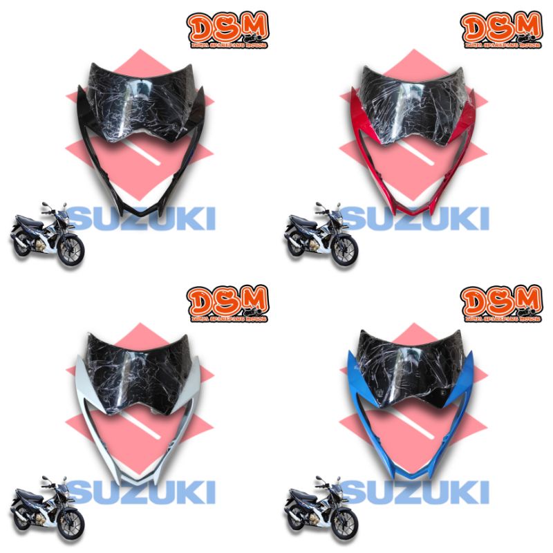 BATOK HEADLAMP PLUS VISOR SATRIA FU FACELIFT ORIGINAL / COVER LAMPU PLIS VISOR SATRIA FU FACELIFT OR