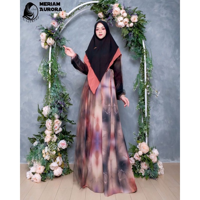MERIAM SERIES DAILY DRESS SYARI BY JOZA CLOTHING