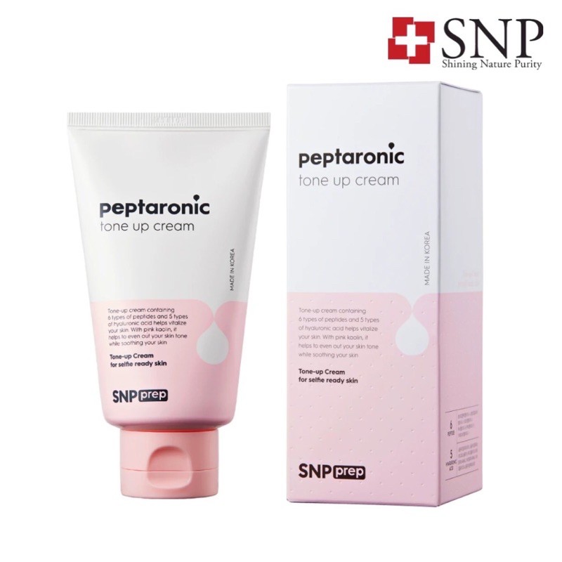 SNP Prep Peptaronic tone up cream