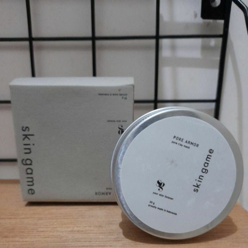 [Preloved] Skin Game Pore Armor Clay Mask