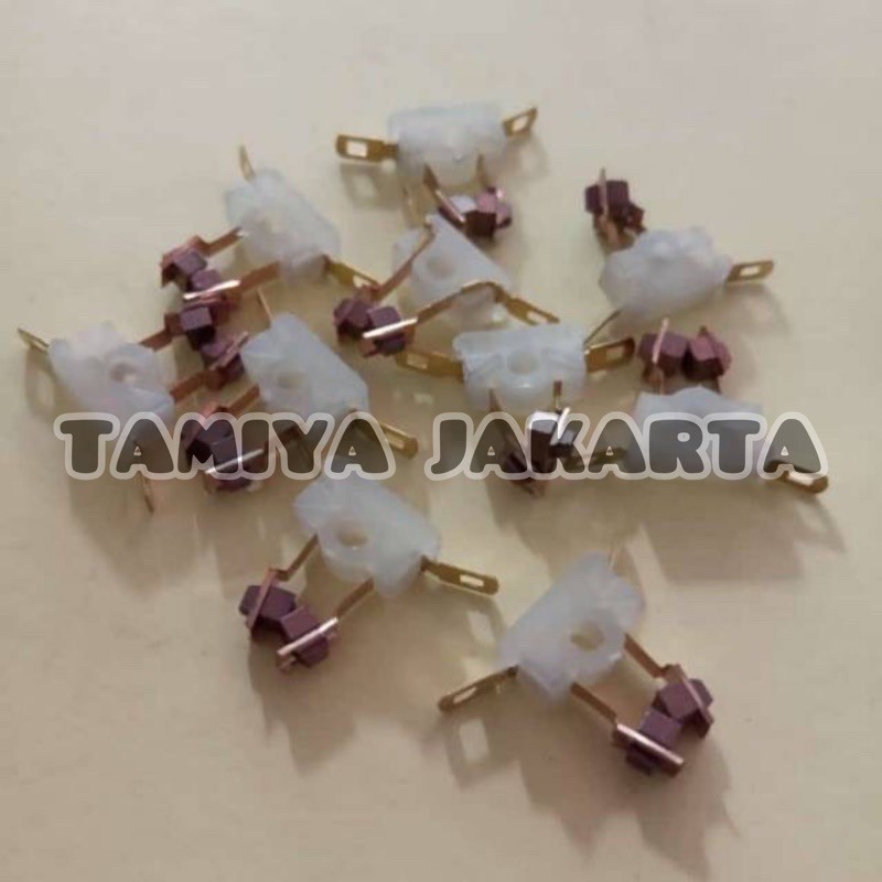 Brush Dinamo Tamiya 4 pcs Motor Brush Carbon/Brush Batu