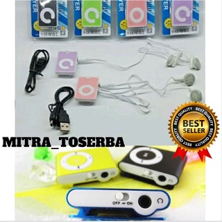 (BISA COD) MP3 Player Mini / Music Player / Enjoy Music / RingStar Besi Soffle- Slot Memori Micro SD