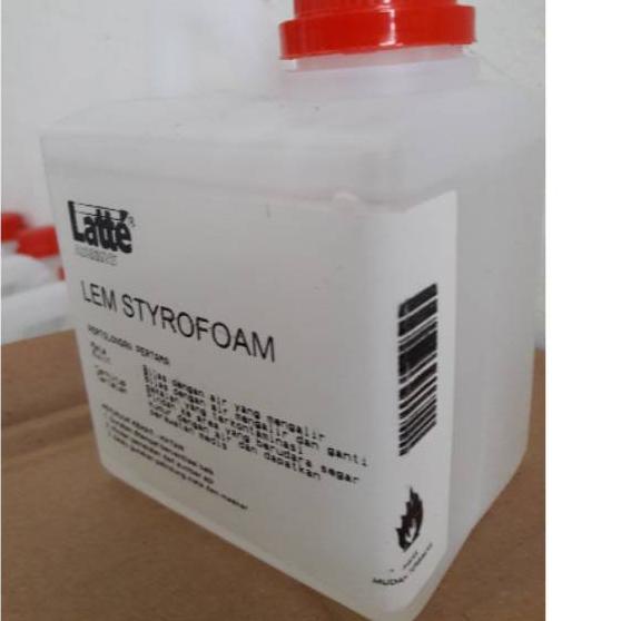 

Hot Sale Jual lem styrofoam cair LATTE UNITAC 500 gr untuk gabus prakarya