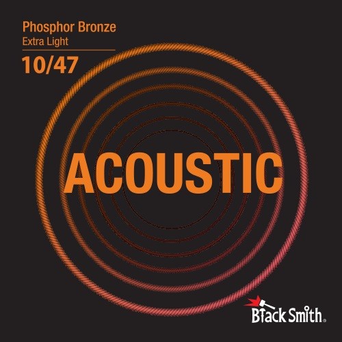 Blacksmith PB-1047 PB1047 Phosphor Bronze Acoustic 10-47 Senar Gitar