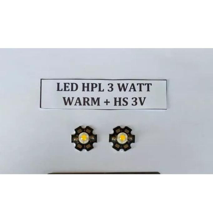 LED HPL HIGH POWER LED 3 WATT HS LAMPU LED HPL 3WATT PUTIH TOKELE27 Juara