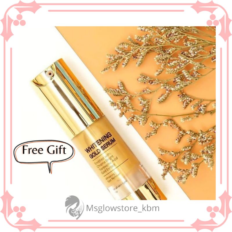 MS GLOW WHITENING GOLD SERUM / SERUM WHITENING GOLD MS GLOW /SERUM MS GLOW