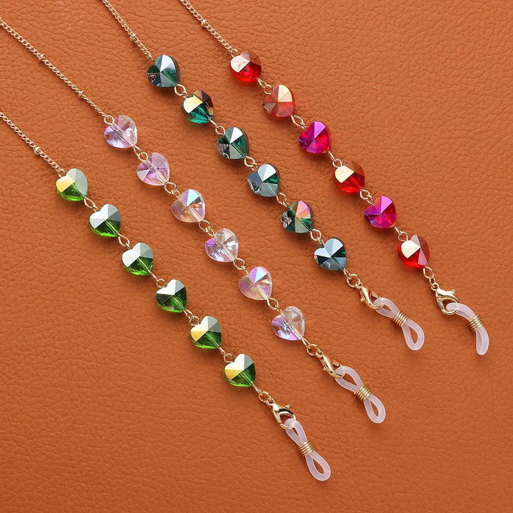 Ly Alloy Rantai Kacamata Wanita Pria Anti Hilang Tali Leher Sunglasses Chain
