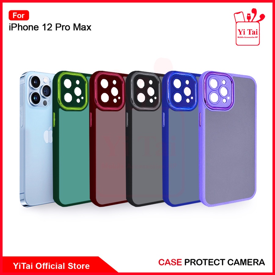 YC02 CASE YI TAI PROTECT KAMERA FOR APPLE 11 PRO 11PRO MAX 12 12PRO MAX - BDC