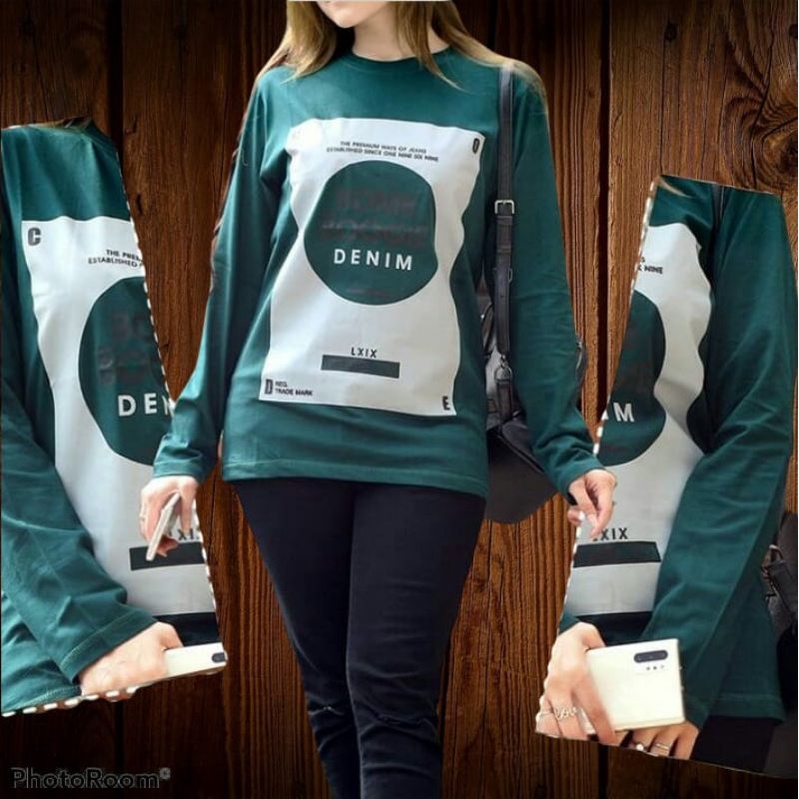 Kaos Lengan Panjang Bomboogie Terlaris