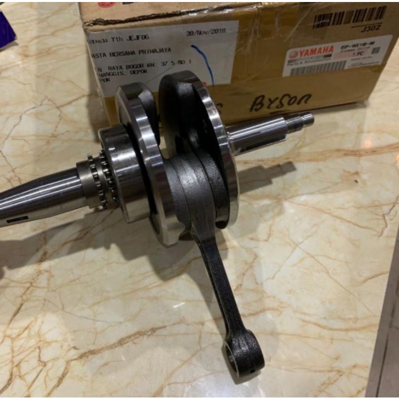 CRANCKSHAFT KRUK AS KREK AS BYSON KARBU ASLI ORI YAMAHA 45P WE140 00