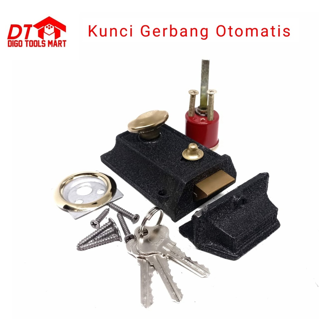 Kunci Pintu Gerbang Otomatis Computer Key Besi Full Set