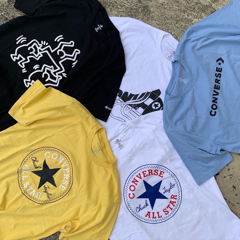 KAOS CONVERSE X KEITH HARING GRAFIC TEE NEW & ORIGINAL