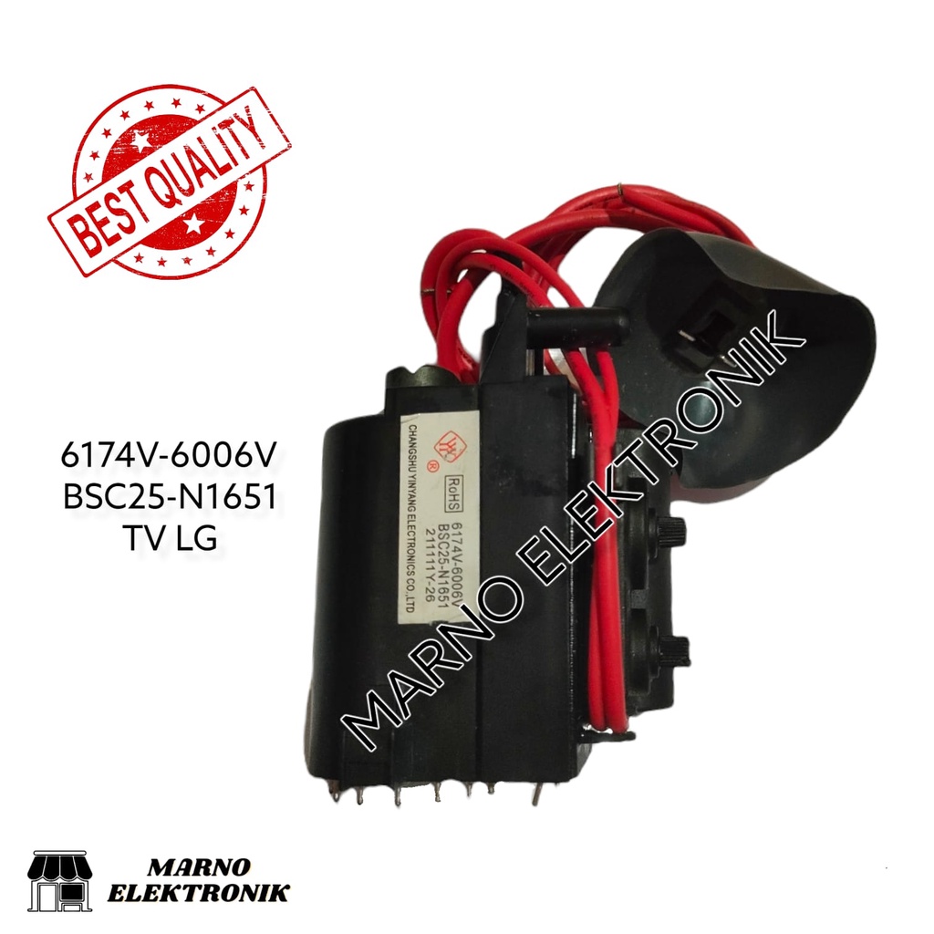 PLAYBACK TV LG 6174V-6006V BSC25-N1651 FLYBACK 6174 V 6006 V BSC 25-N1651 FBT 6174 V 6006 V BSC 25 N