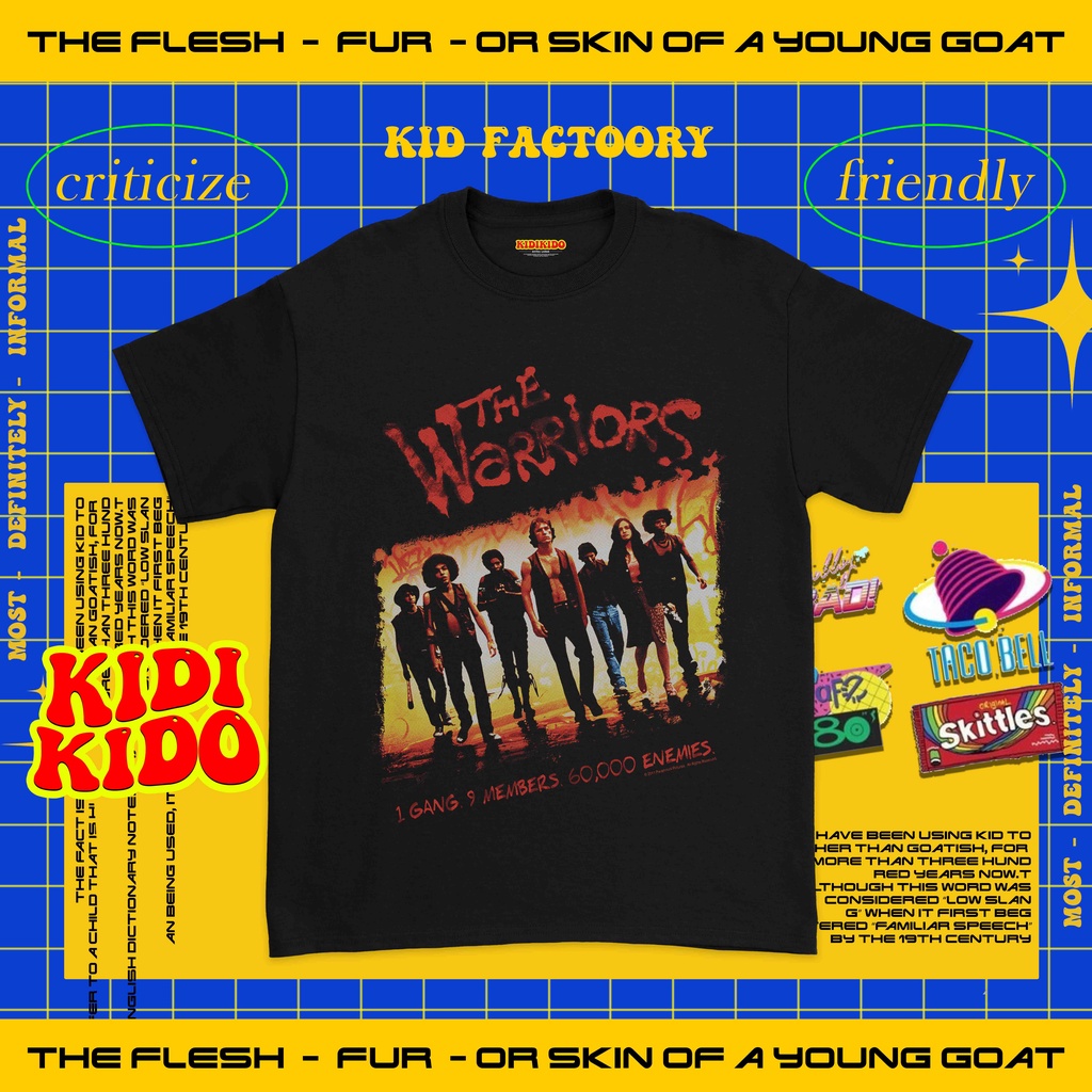 KAOS ANAK THE WARRIORS - BAJU FILM ANAK THE WARRIORS
