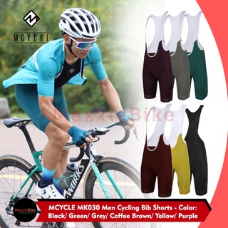 MCYCLE Celana BIB Pendek Padding Sepeda Pria MK030 BIB SHORTS Men Cycling High Elastic Stretch