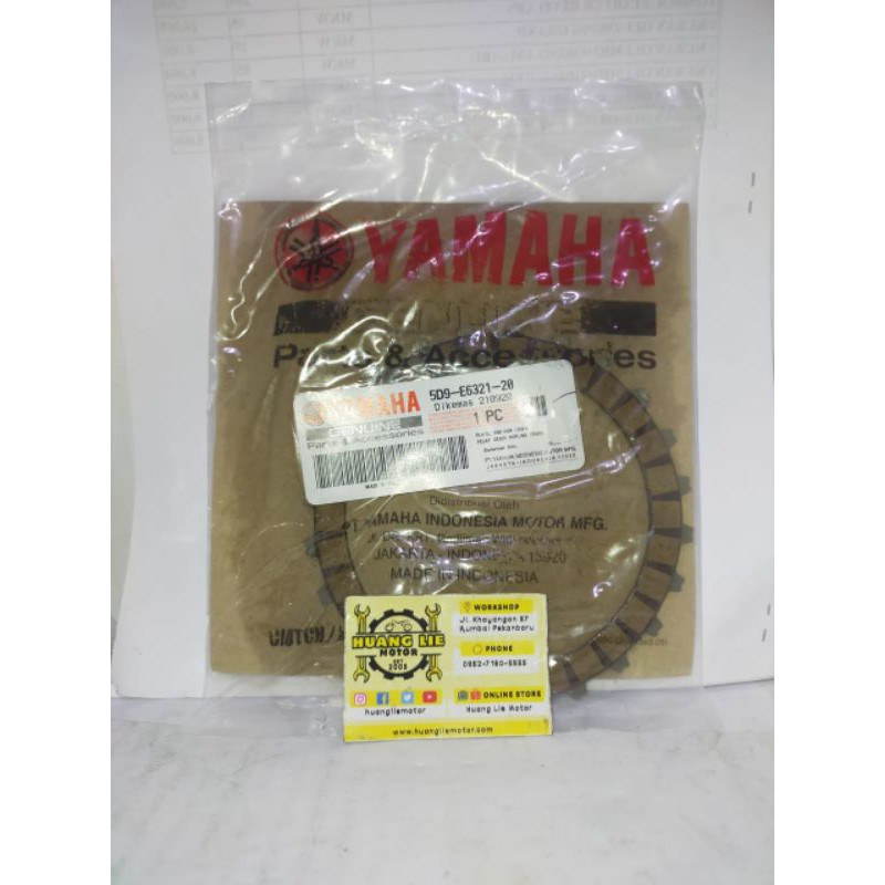 kain klos kampas kopling motor Vega ZR / Jup Z10 kode 20 gear kecil asli