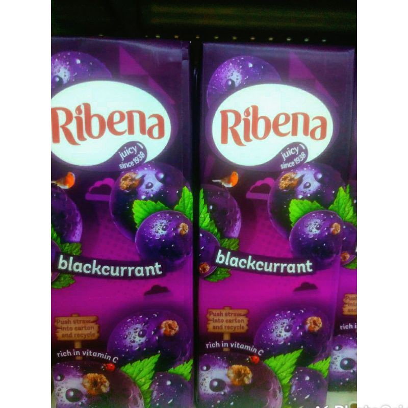 

MINUMAN RIBENA BLACKCURRANT vitamin C