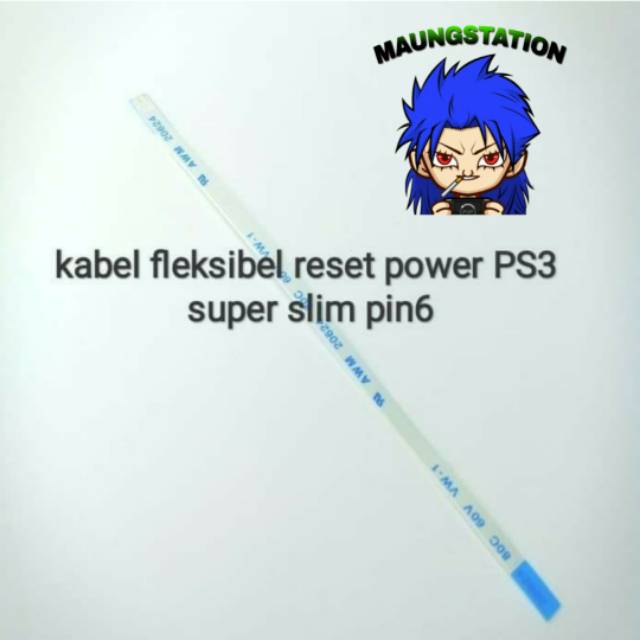 Kabel fleksibel power ps3 super slim pin 6