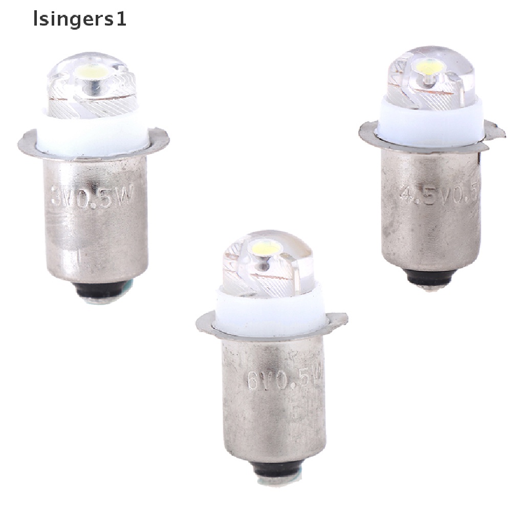 (lsingers1) P13.5s Lampu Senter led 0.5w 3v 4.5v 6v Pengganti