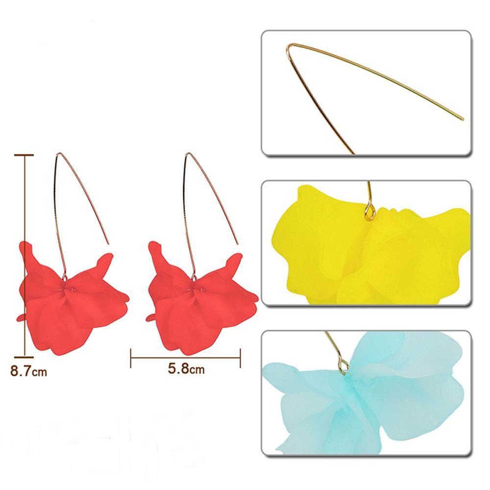 Anting Bunga Nanas Fashion Wanita Bohemia Perhiasan Handmade Kait