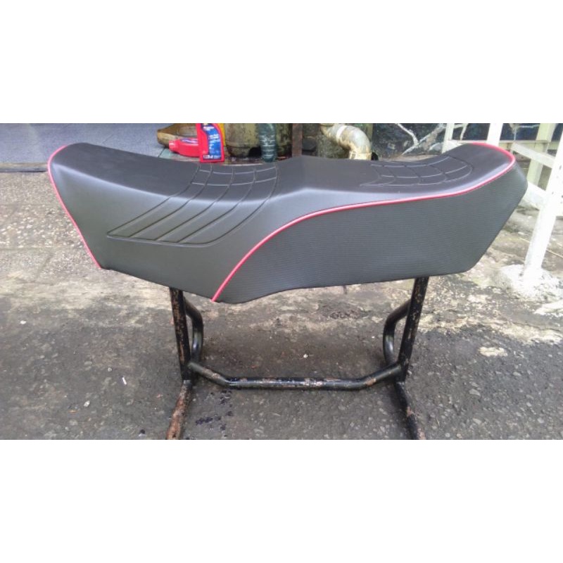 JOK SIKU RX KING LIST MERAH MOTIF EMPUK