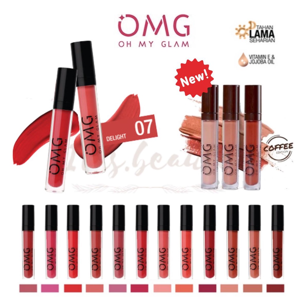 OMG Oh My Glam Matte Kiss Lip Cream / OMG Lip Cream