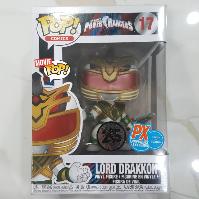 Funko POP Comics: Power Rangers - Lord Drakkon (PX Previews Exclusive)