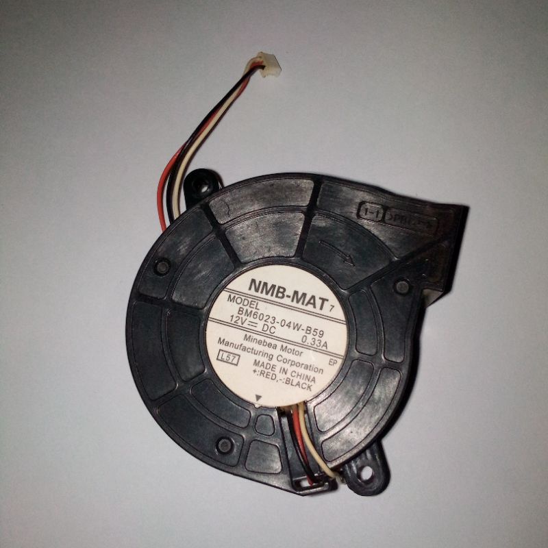 FAN KIPAS PROYEKTOR ORIGINAL NMB BM6023-04W-B59 0.33A GARANSI
