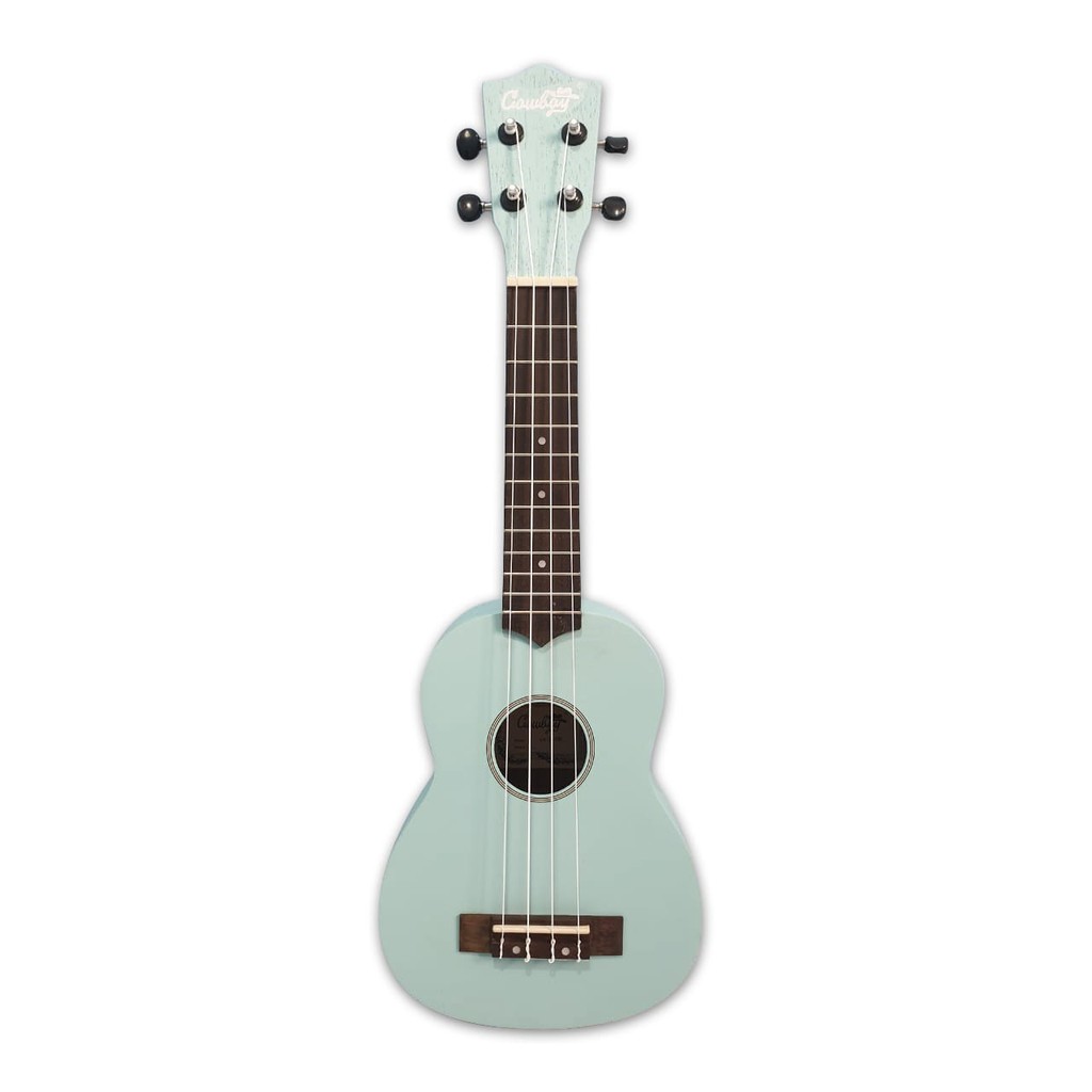 Ukulele Soprano Merk Cowboy Original Tipe UK-21 SBL Warna Tosca Bonus Tas Senar Pick Murah Jakarta